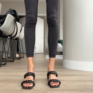 WORN ONCE- 7.5 TopShop sandals